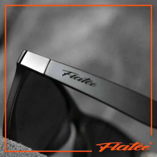 Flatee Sonnenbrille schwarz