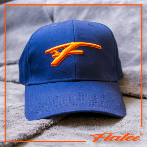 Flatee Baseball Cap / Hut Navy Blue - Premium Cap