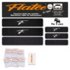 Artikelbild 1011-2. Flatee-ORIGINAL-Wechselschild-Set (2 Auto, 1 Nummer)