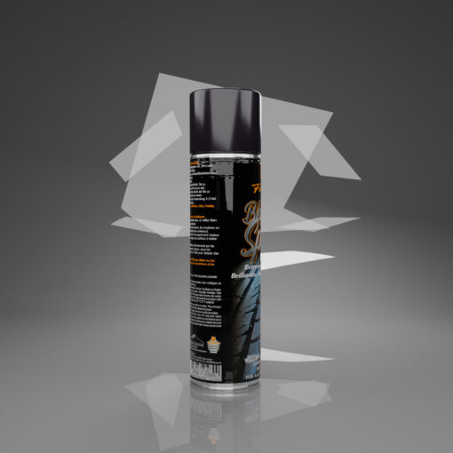 Flatee Black Tire Spray 500ml – Bild 2