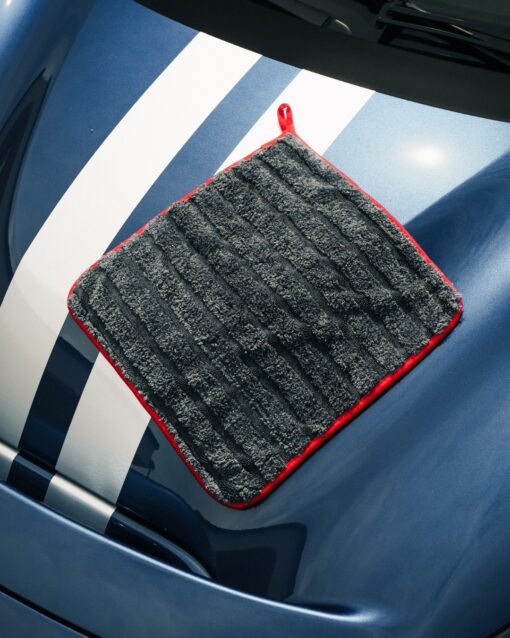 Flatee DUAL DRY – Premium Trocknungstuch fürs Auto (40x40cm, 1200grm) – Bild 7